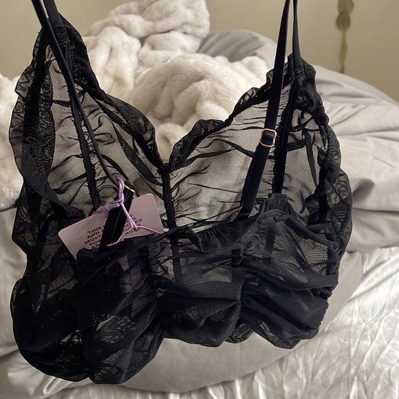Savage x fenty mesh cami (black caviar) - Picture 8 of 8